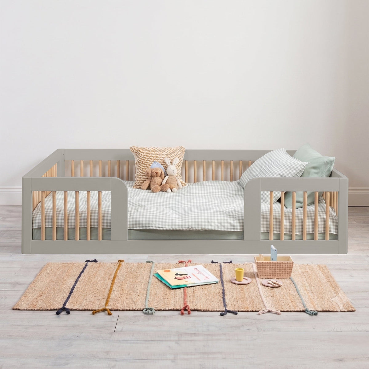 Floor Bed Only (Oak) - Roomix Beds