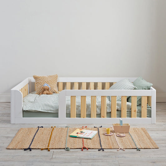 Roomix Transition Toddler Bed in white finish