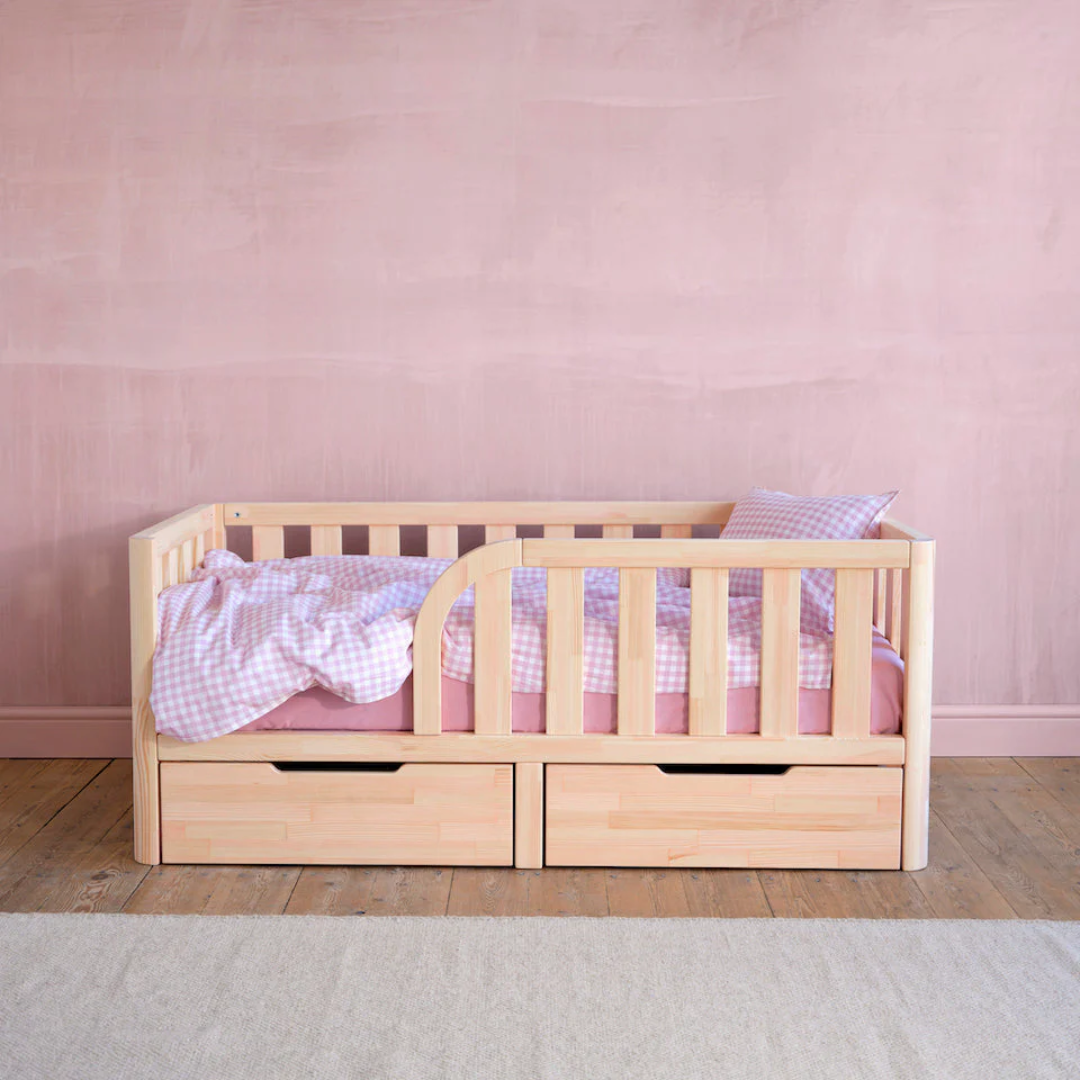 Toddler Bed With Rails: Safe Custom Wooden Designs