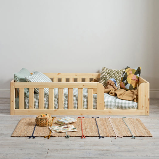 transition toddler bed - Roomix Transition Toddler Bed Natural