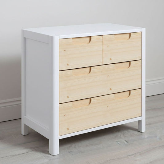 Best sustainable wooden toy storage for a Montessori bedroom 2026 - Transition Drawer Chest with add-on changing topper