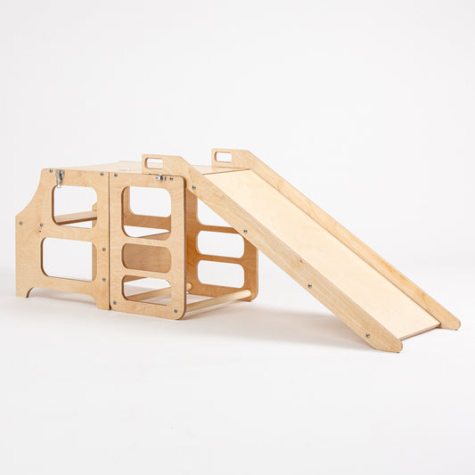 Tour de toboggan pour tout-petits Naturel