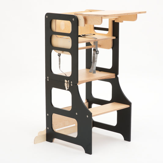 Contreplaqué et couleur noire