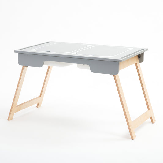 Contreplaqué et gris