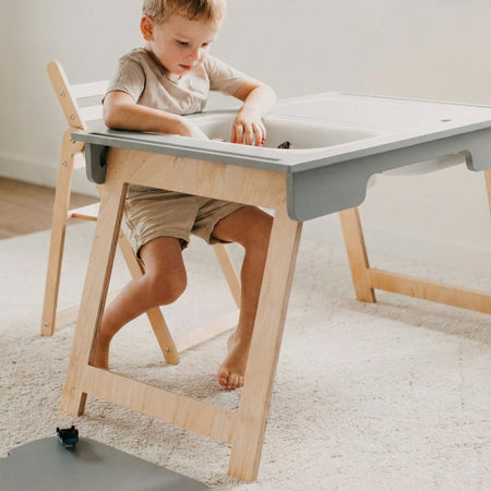 Table d'activités et sensorielle pliable pour enfants