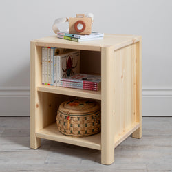 Table de chevet enfant naturelle