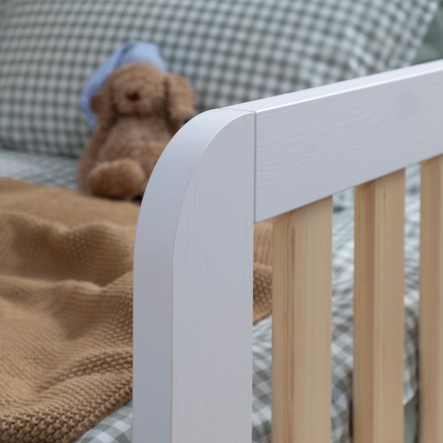 Roomix Transition Toddler Bed White