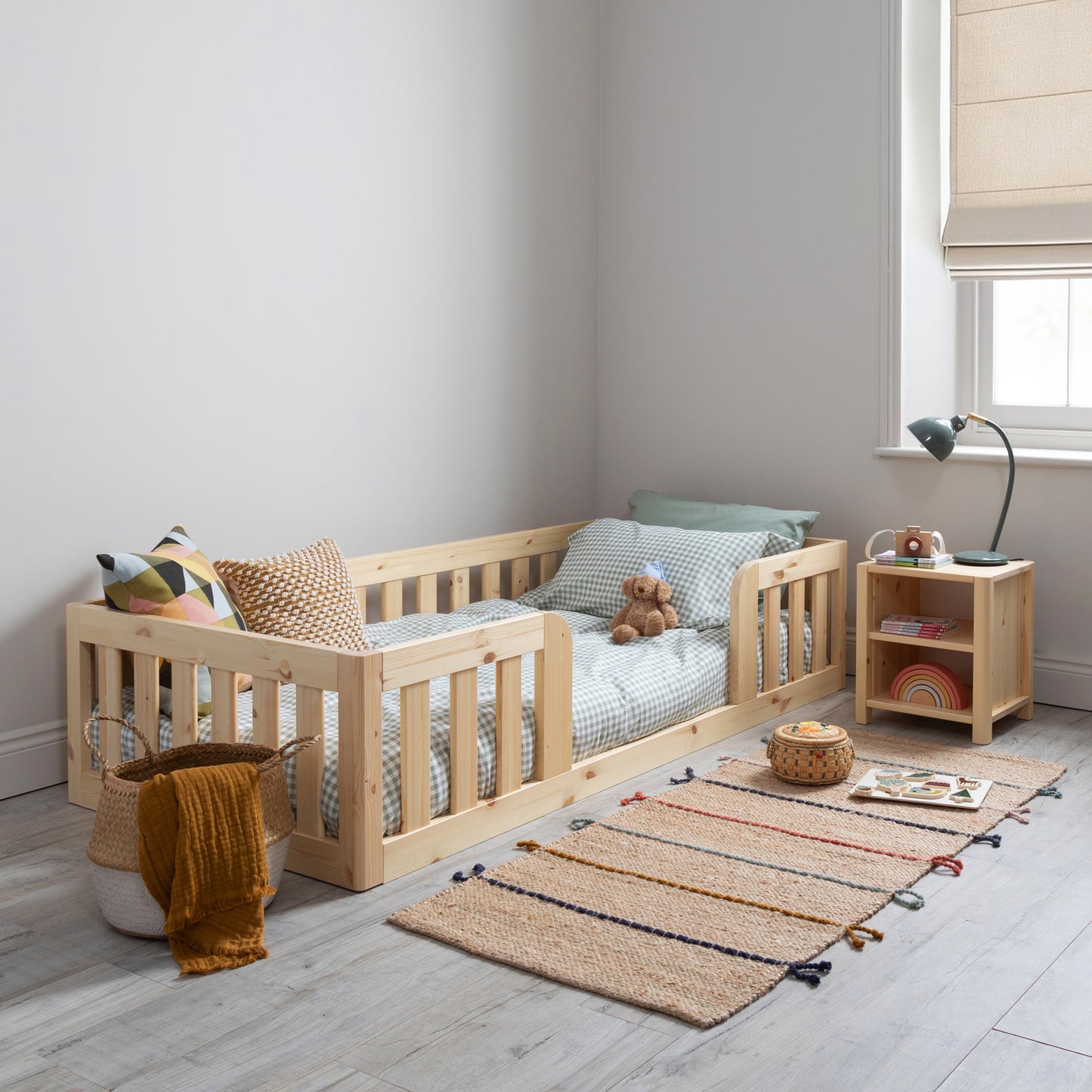 Roomix Transition Toddler Bed Natural