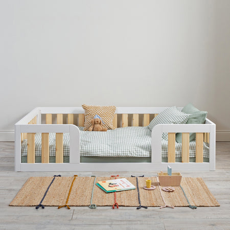 Lit de transition pour tout-petit Roomix blanc