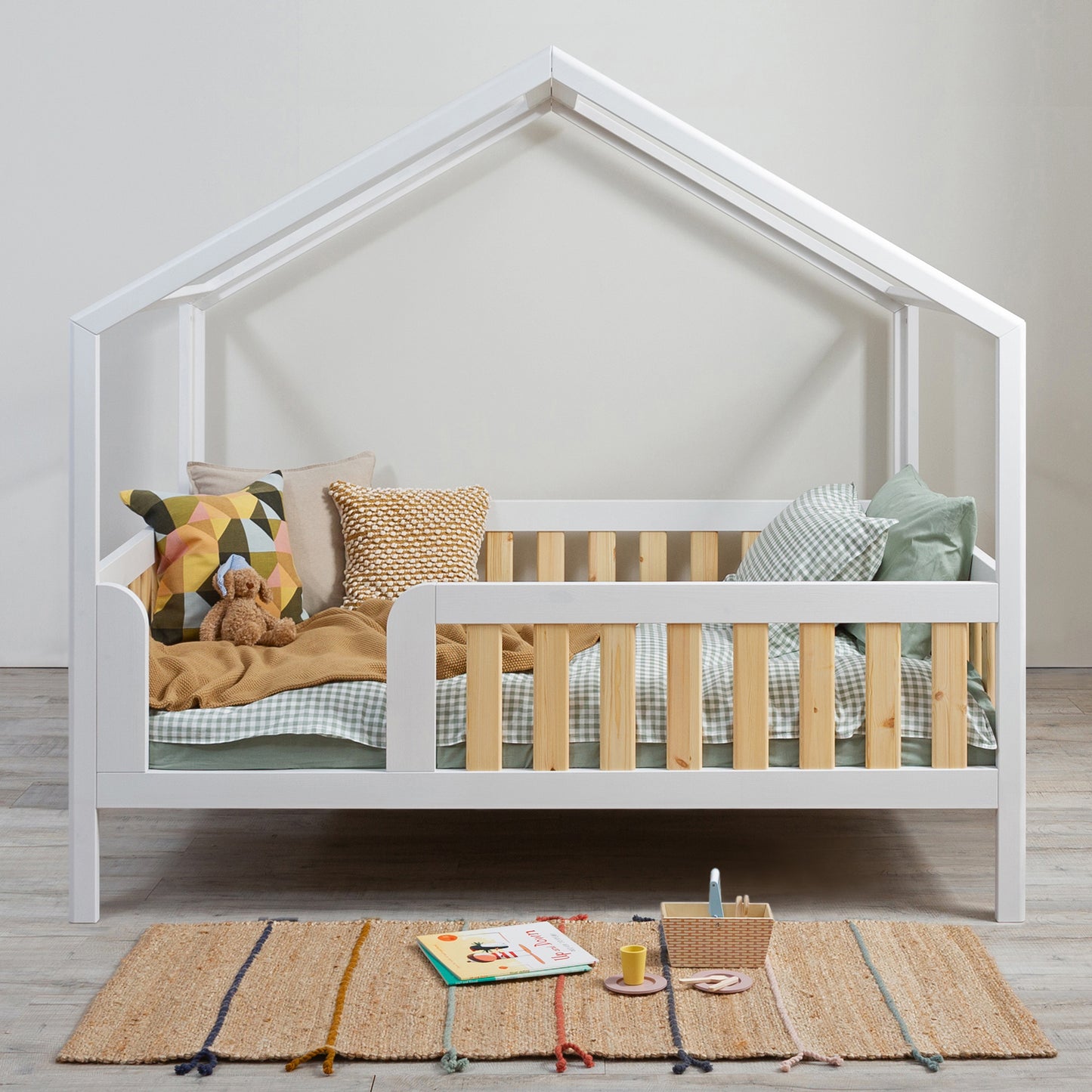 Lit cabane évolutif Roomix Transition Blanc