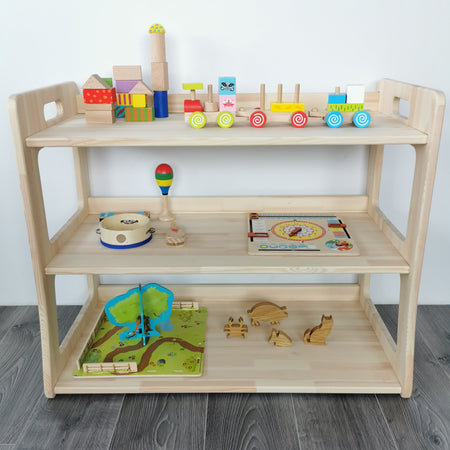 Rangement de jouets Montessori