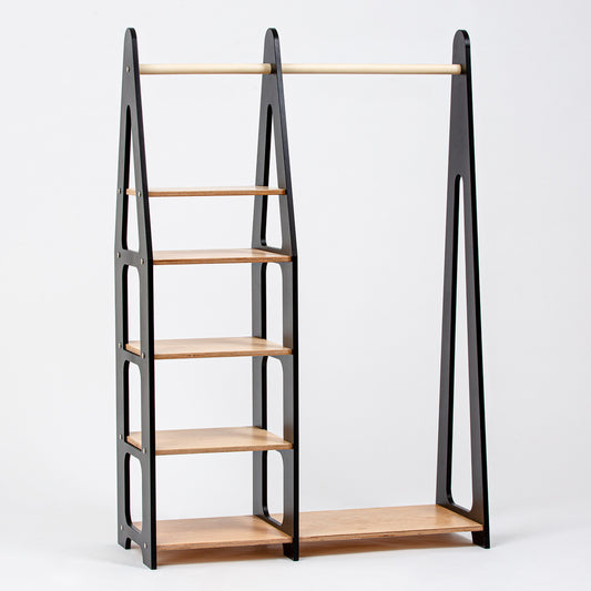 Contreplaqué et noir