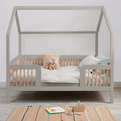 Roomix Transition Convertible House Bed Oak Spindle