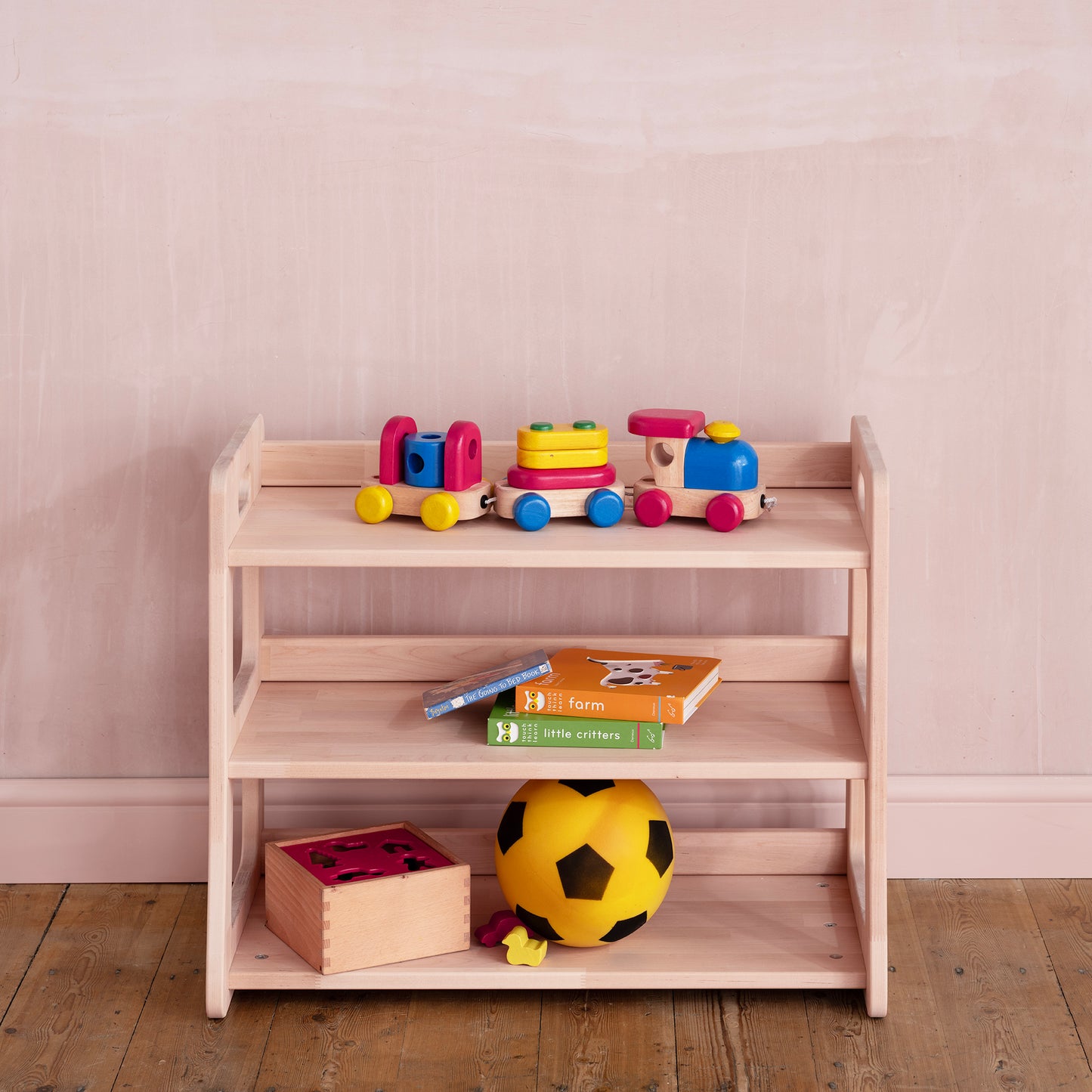 Rangement de jouets Montessori