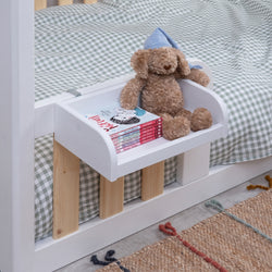 Transition Slot-On Bedside Shelf White