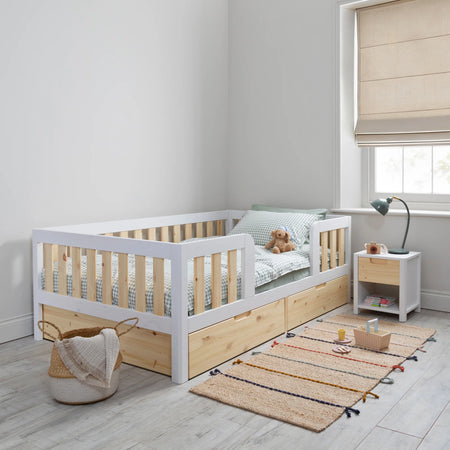How to transition your toddler from a cot to a floor bed without sleepless nights