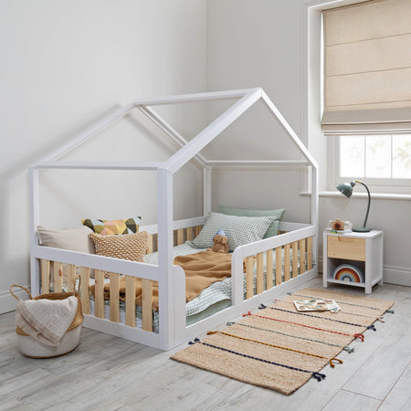 Roomix Transition Convertible House Bed White - Roomix Beds