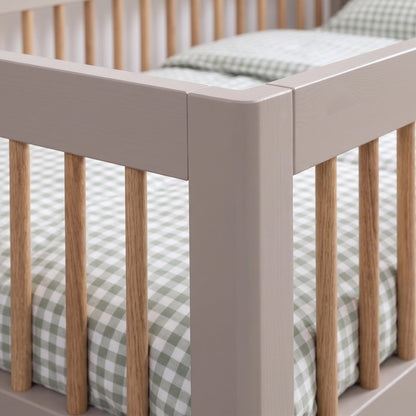 Roomix Transition Toddler Bed Oak Spindle - Roomix Beds